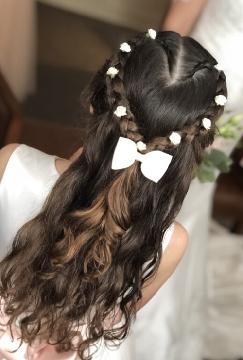 Bow Hairstyle For Brides