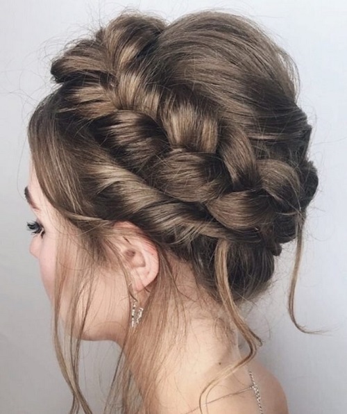 Braided Crown Hairstyle