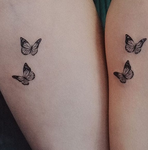 Butterfly twin butterfly set