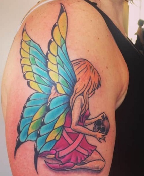Fairy Tattoo On Arm