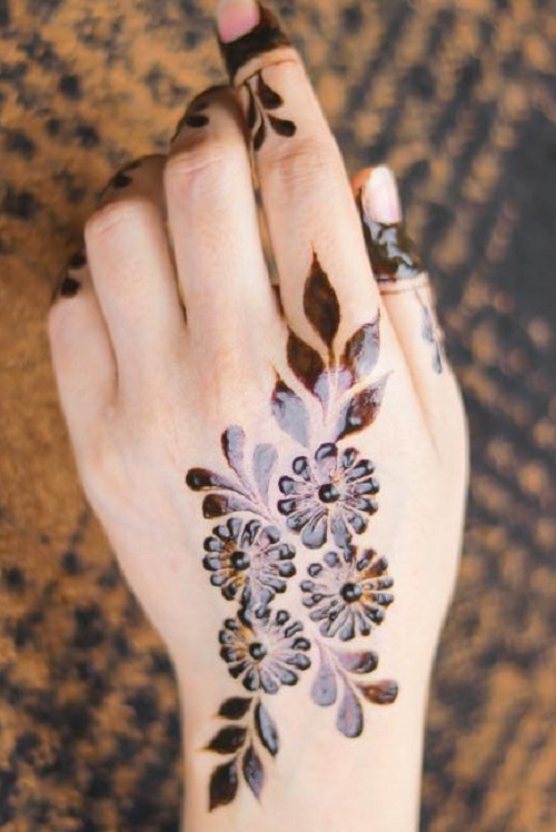 Floral Tattoo Henna