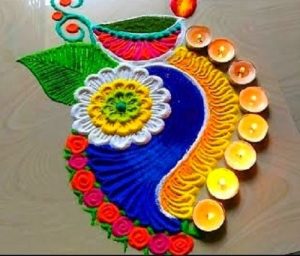 Latest 40 Rangoli Designs for Diwali To Bring Prosperity - Tips and Beauty