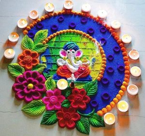 Latest 40 Rangoli Designs for Diwali To Bring Prosperity - Tips and Beauty