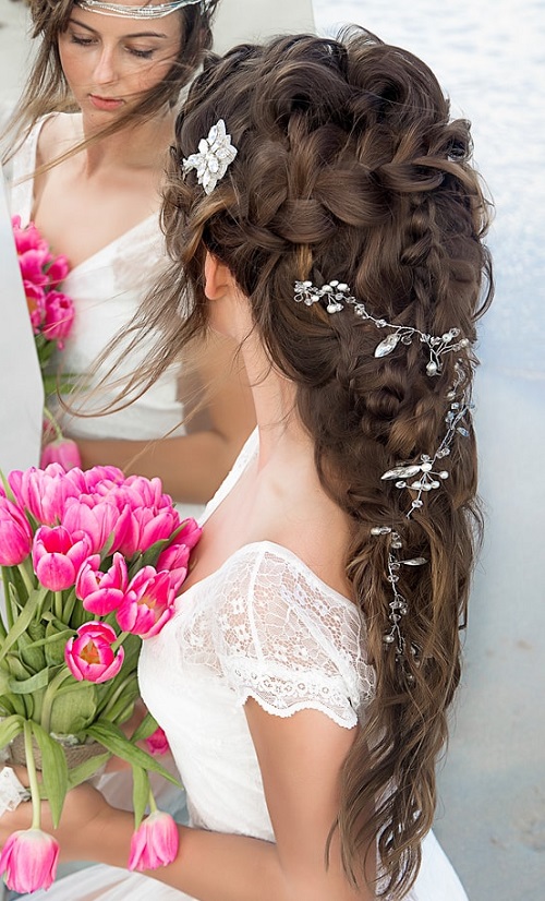Heart Braided Hairstyle