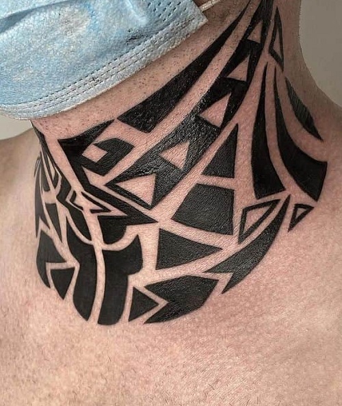 Intricate Geometric Pattern Tattoo