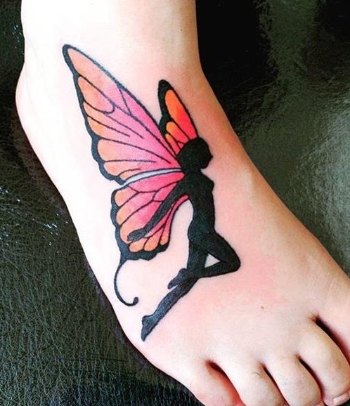 Leg Butterfly Wing Fairy