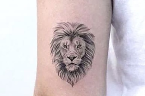Lion Arm Tattoo Design