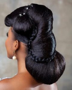 Latest 50 Black Bride Hairstyles For Wedding To Look Stunning - Tips ...