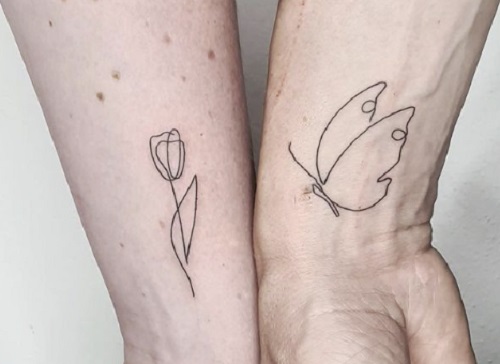 Nature Inspired Wrist Tattoos