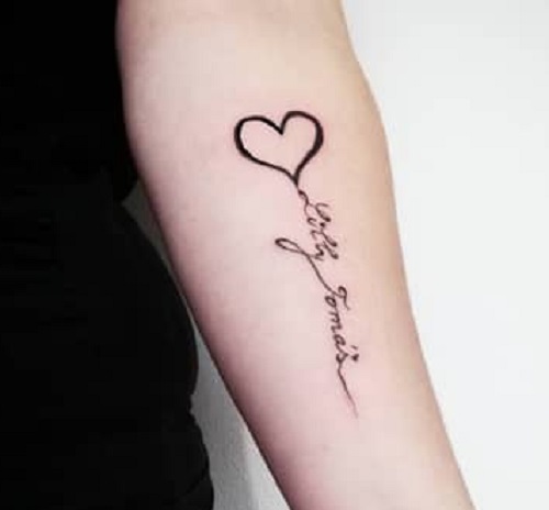 Simple Forearm Tattoo