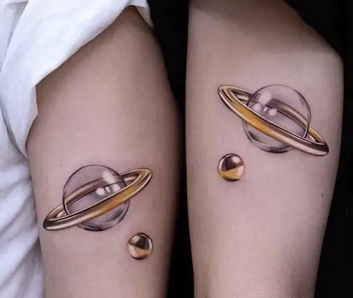 Spaceships Tattoo
