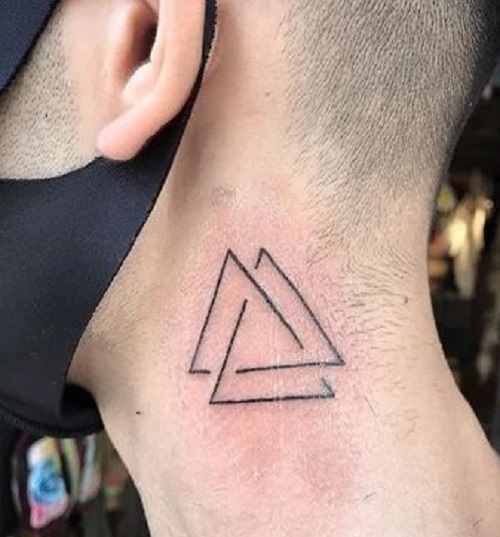Triple Triangle Tattoo
