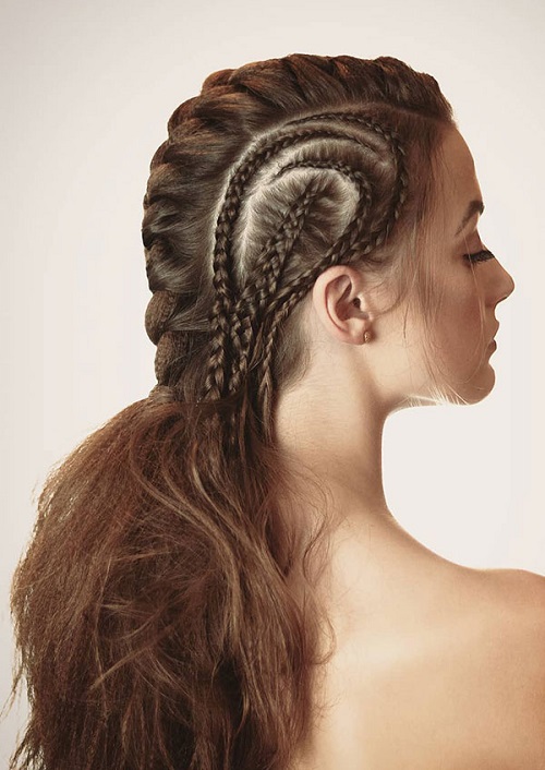Viking Side Tight Braided Style