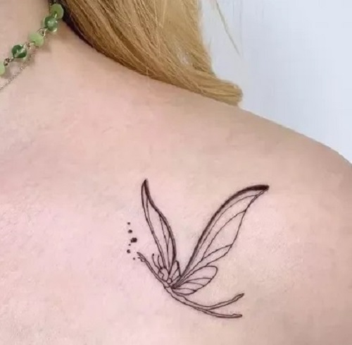 Winged Fairy Tattoo