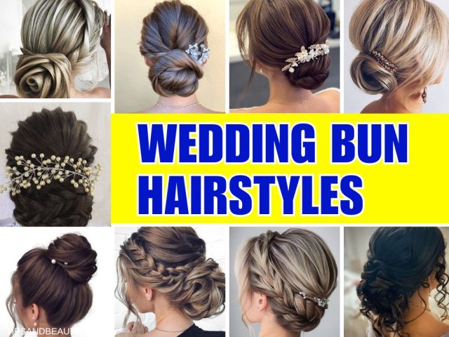 bun wedding hairstyle