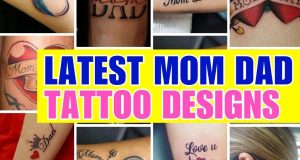 mom dad tattoo designs