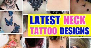 Fairy Neck Tattoo For Women
