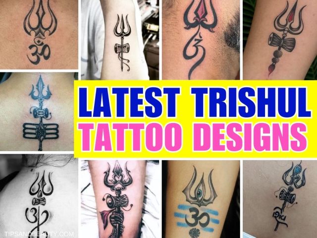 Latest 50 Trishul Tattoo Designs, With Meaning For Men and Women - Tips and Beauty