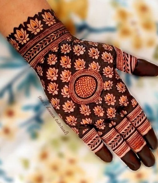 Karwa Chauth Both Hand Dark Mehndi