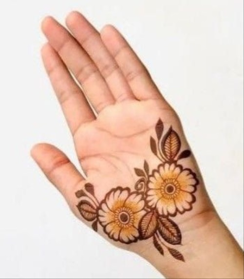 Simple And Easy Mehndi For Festival