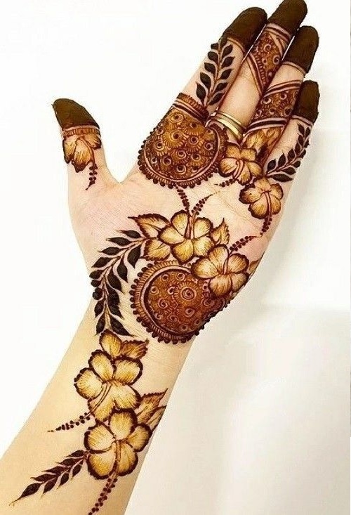 Twig Pattern Mehndi