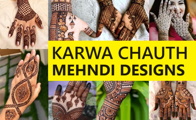 karwa chauth mehndi designs 