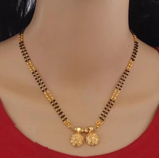 Short Chain Mangalsutra Gold Only