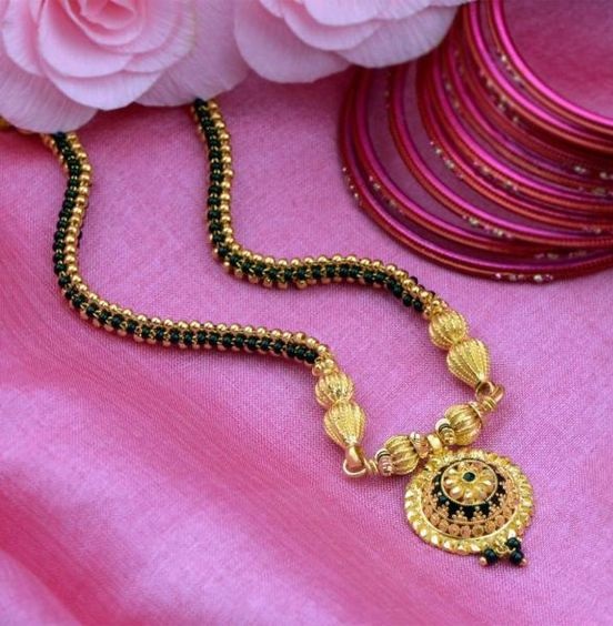 Gold Mangalsutra Design For Daily Wear